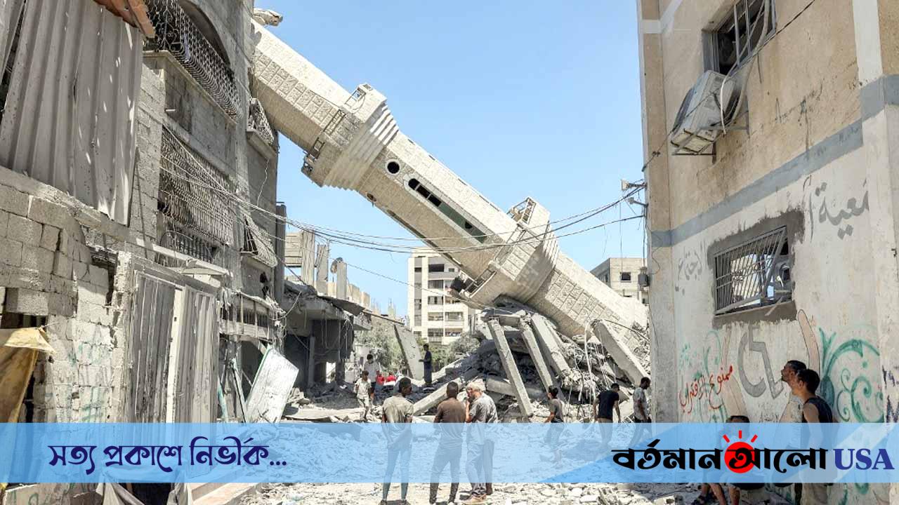 নেতানিয়াহুর চাপ বাড়ানোর ঘোষণার সাথে সাথে গাজায় ভয়াবহ হামলা