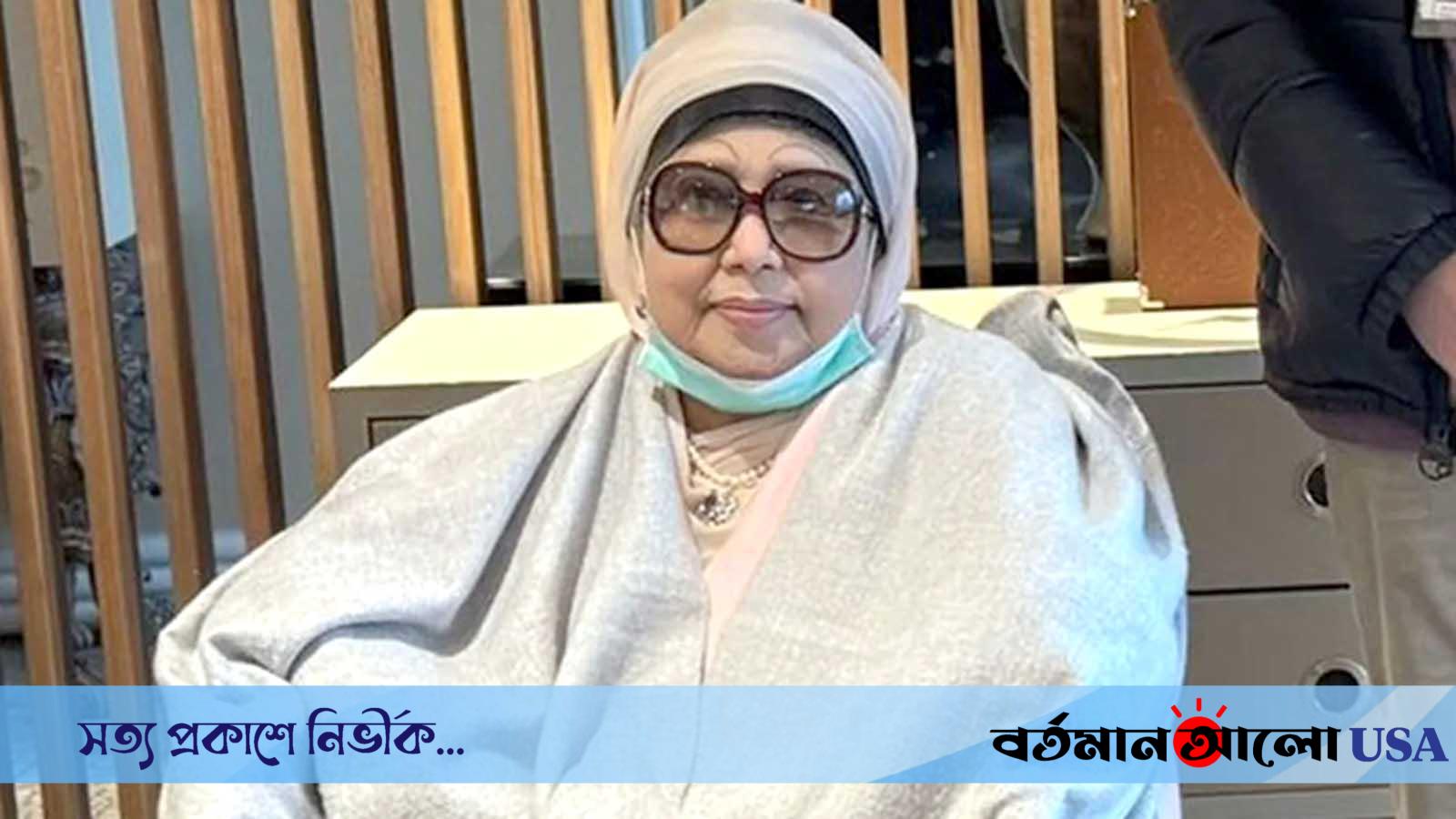 বিএনপি চেয়ারপারসন খালেদা জিয়া।